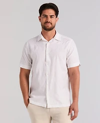 Cubavera Men's Floral Shifley Embroidered Button-Down Shirt