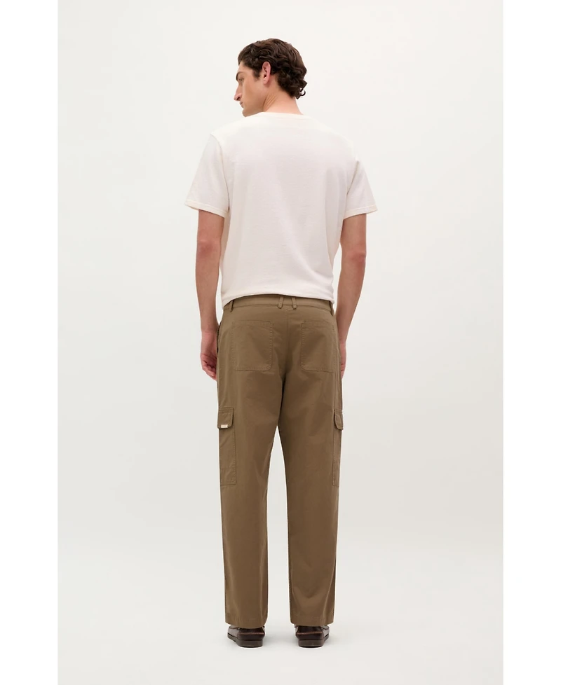 Scalpers Men's Cargo Linen Pants
