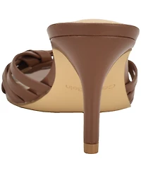 Calvin Klein Women's Wendine Woven Kitten Heel Dress Sandals