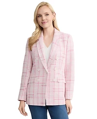 Jones New York Petite One Button Notch Collar Jacket