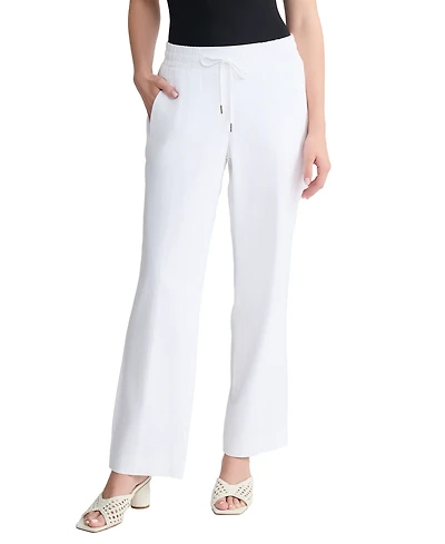 Jones New York Petite Pull-On Drawstring Pants