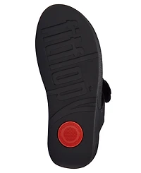 FitFlop Women's Lulu Flower Toe Post Slip-On Sandals