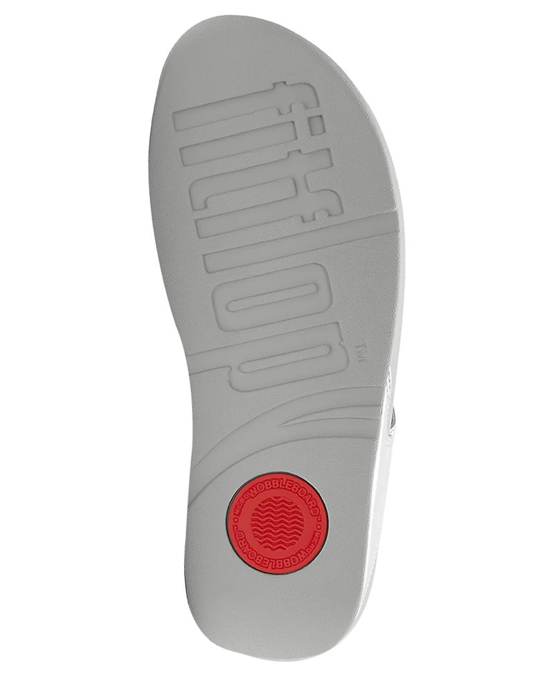 FitFlop Women's Lulu Ultra Jewel Metallic Toe Post Slip-On Sandals