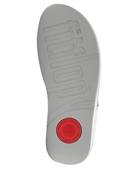 FitFlop Women's Lulu Ultra Jewel Metallic Toe Post Slip-On Sandals