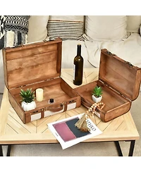 Yigii Vintage Suitcase Set