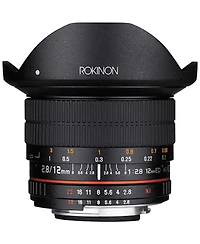 Rokinon 12mm F2.8 Full Frame Fisheye, Manual Focus Lens for Canon Ef