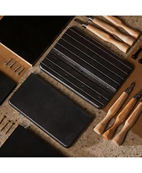 Yigii 7-Inch Pine Wood Key Rack with 4 Hooks & Shelf - Space-Saving Home Decor