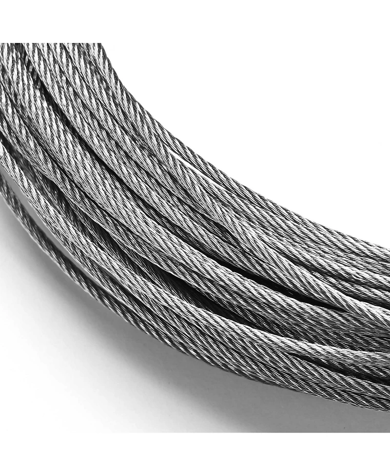 Yescom 100Ft Picture Hanging Wire Stainless Steel Cable Holds Up to 242Lbs