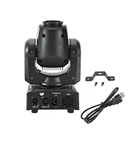 Artudatech 10W Rgbw Moving Head Stage Light with 8 Gobo Patterns, Dmx/Sound Control and Mount