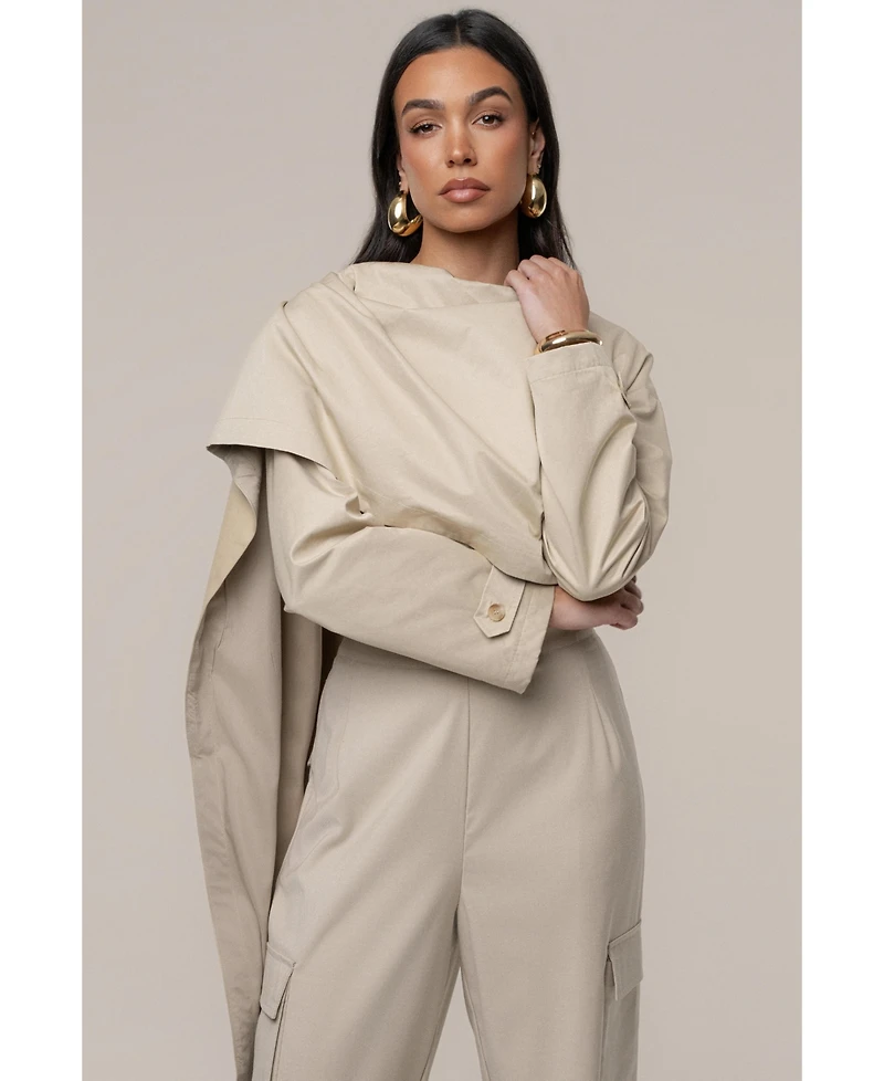 Jluxlabel Women's Next Level Cape Jacket
