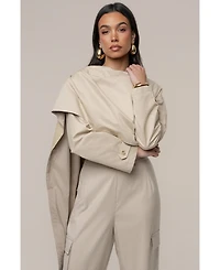 Jluxlabel Women's Next Level Cape Jacket