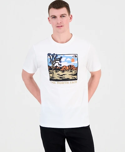 Mens The North Face Evolution Desert Graphic Short Sleeve T-Shirt