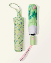 Macy's Flower Show Auto Open and Auto Close Travel Umbrella, Macy's Exclusive