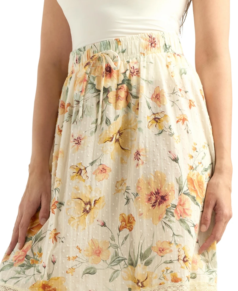 Bcx Women's A-Line Midi Skirt