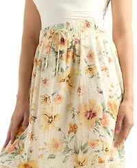 Bcx Women's A-Line Midi Skirt