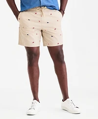 Club Room Men's Cotton 9" Pull-On Shorts, Macy's Exclusive