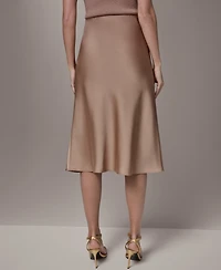 Donna Karan New York Women's Bias Midi Skirt