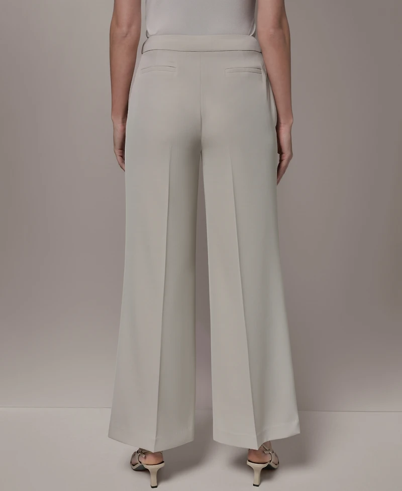 Donna Karan New York Women's High-Waist Wide-Leg Pants