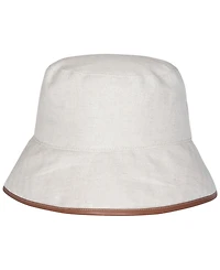 Lauren Ralph Lauren Herringbone Hotel Logo Bucket Hat