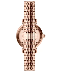 Emporio Armani Women's Quartz Two-Hand Rose Gold Stainless Steel Watch, 32mm