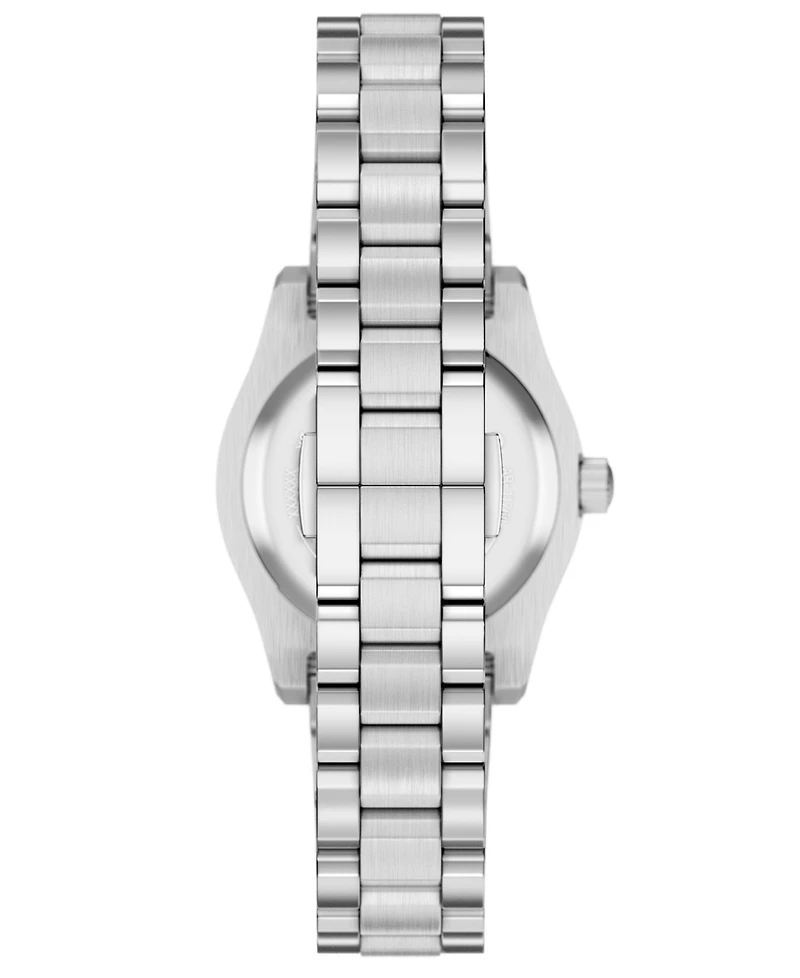 Emporio Armani Women's Quartz Three-Hand Silver Stainless Steel Watch, 32mm