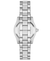 Emporio Armani Women's Quartz Three-Hand Silver Stainless Steel Watch, 32mm