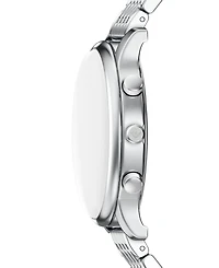 Emporio Armani Men's Quartz Chronograph Silver Stainless Steel Watch