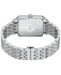 Emporio Armani Men's Quartz Three-Hand Silver Stainless Steel Watch, 36mm