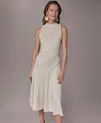 Donna Karan New York Women's Mock Neck Dress