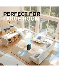 Morento Air Purifiers for Home Large Room up to 1076 Sq Ft with Pm 2.5 Display Air Quality Sensor