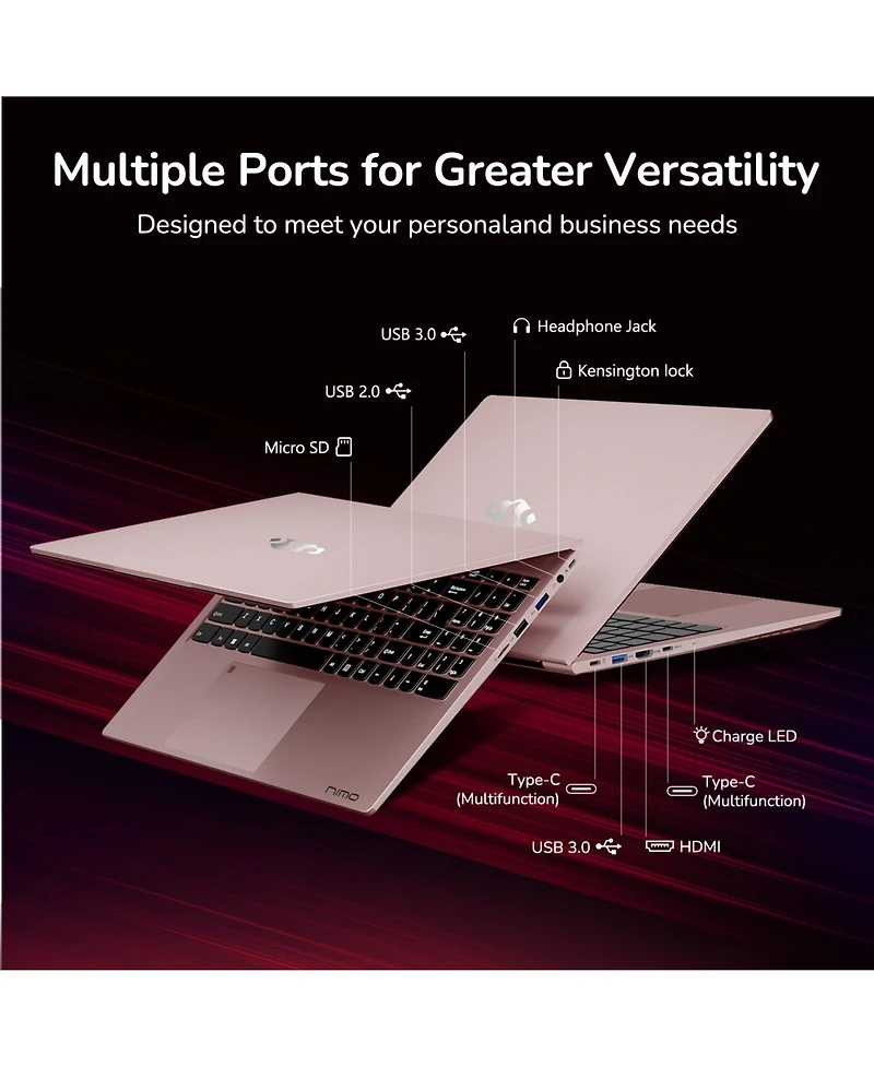 Nimo 15.6" Ips Fhd-Gaming-Laptop