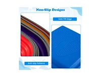 Slickblue 11-Piece Kids Square Stepping Stones Stackable Indoor Outdoor