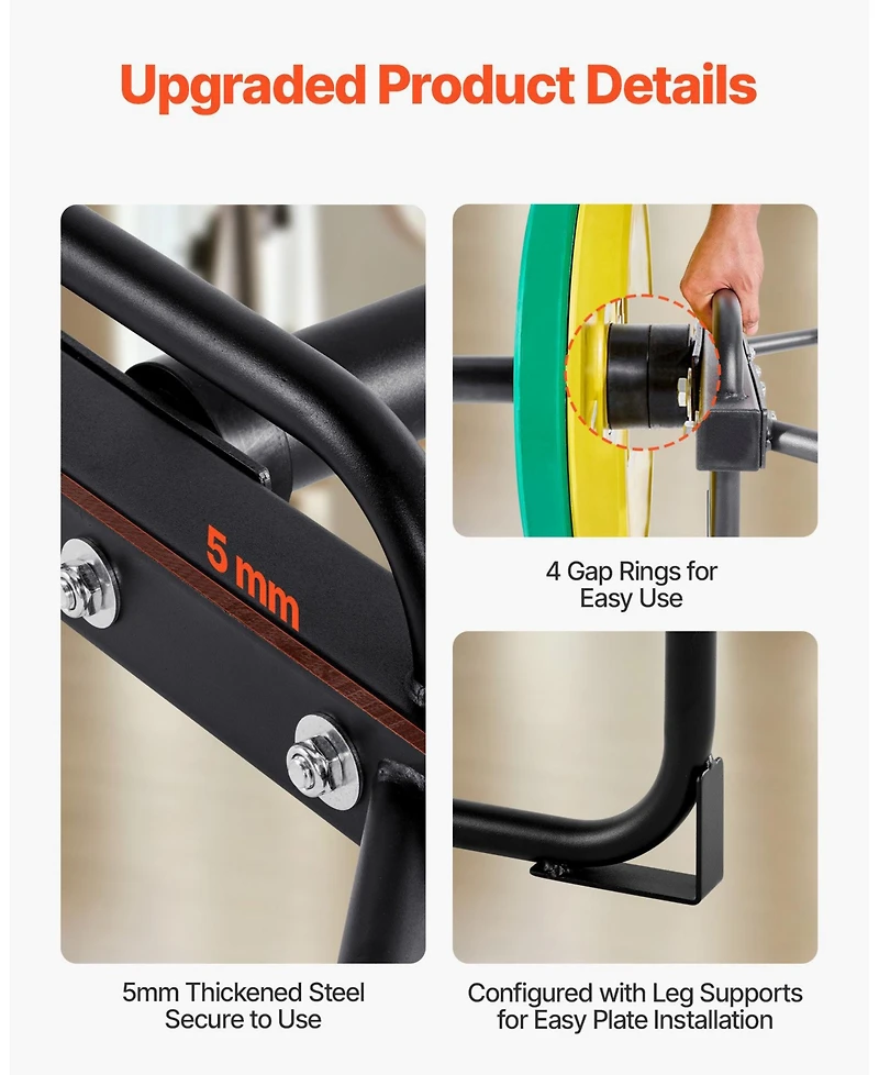 Mecale Trap Bar Hex Bar, 2-Inch Hex Barbell, 500 lb Capacity Strength Training Bar for Deadlifts and Squats