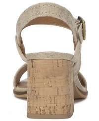 Lucky Brand Women's Hallia Block Heel Sandals