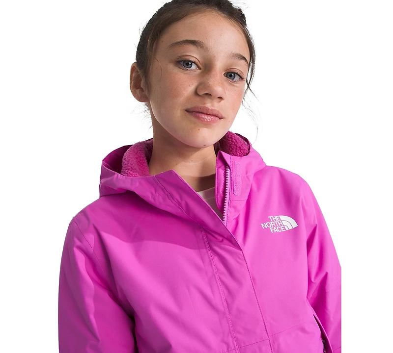 The North Face Girls' 6-16 Antora Warm Full-Zip Rain Jacket