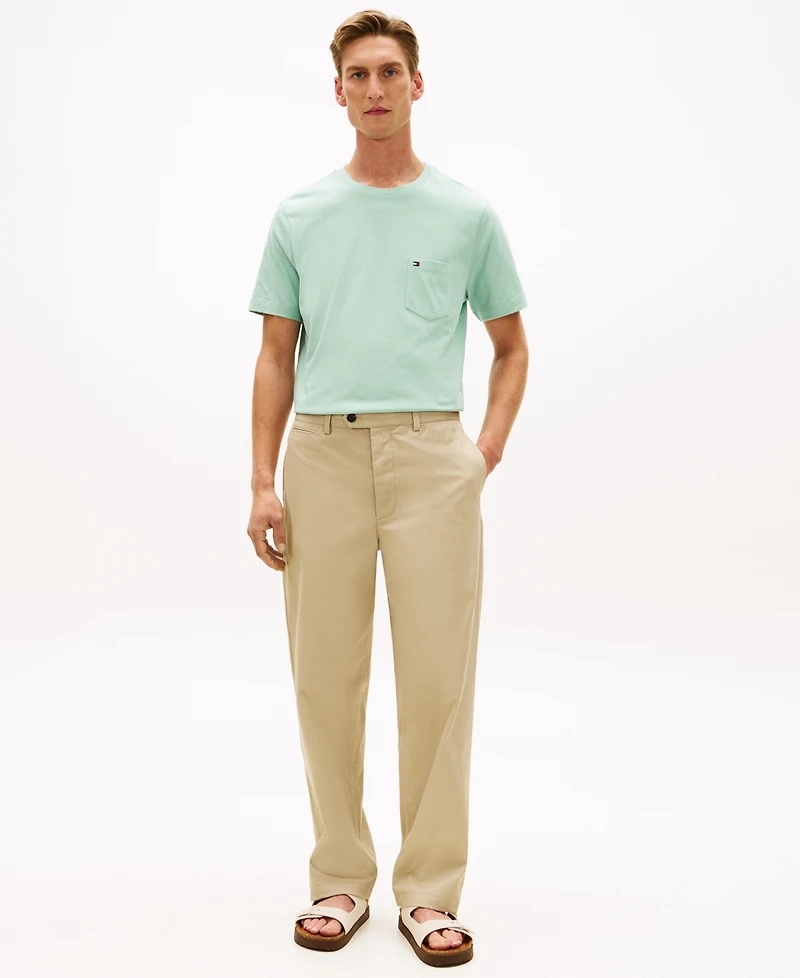 Tommy Hilfiger Men's Essential Solid Pocket T-Shirt