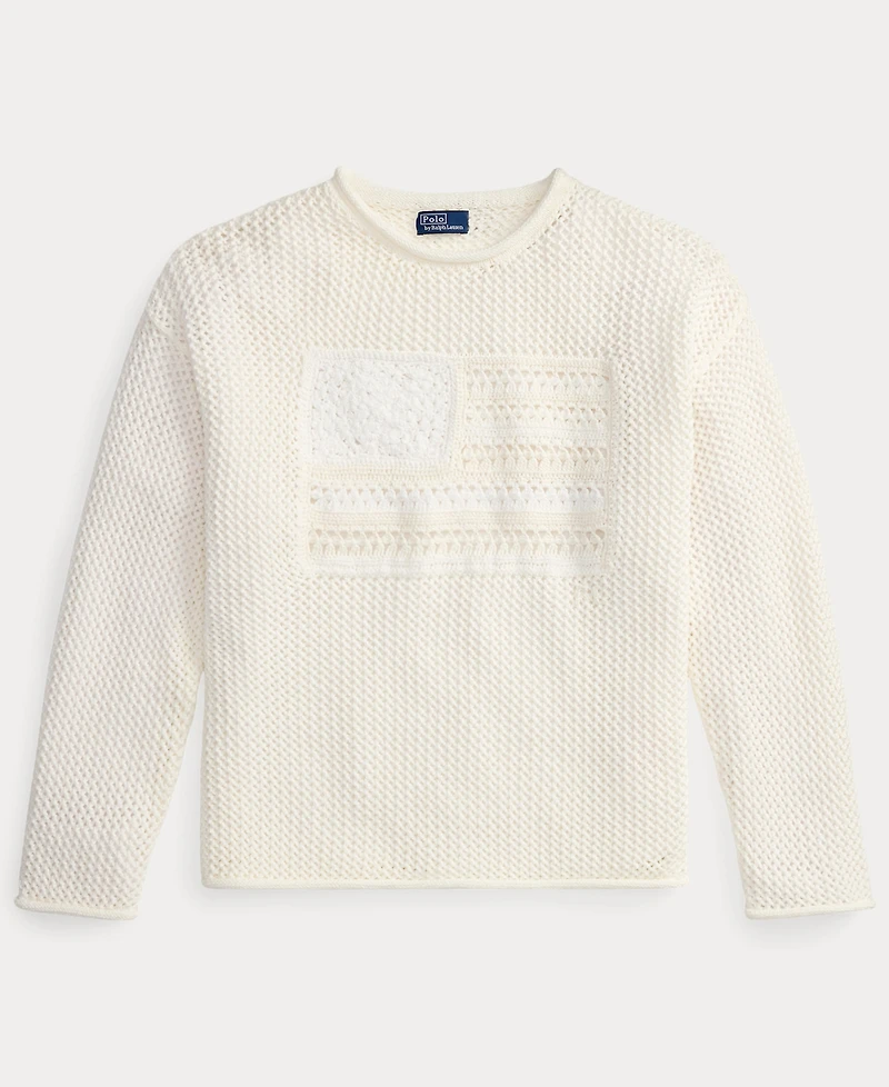 Polo Ralph Lauren Women's Rolled Crewneck Long-Sleeve Sweater