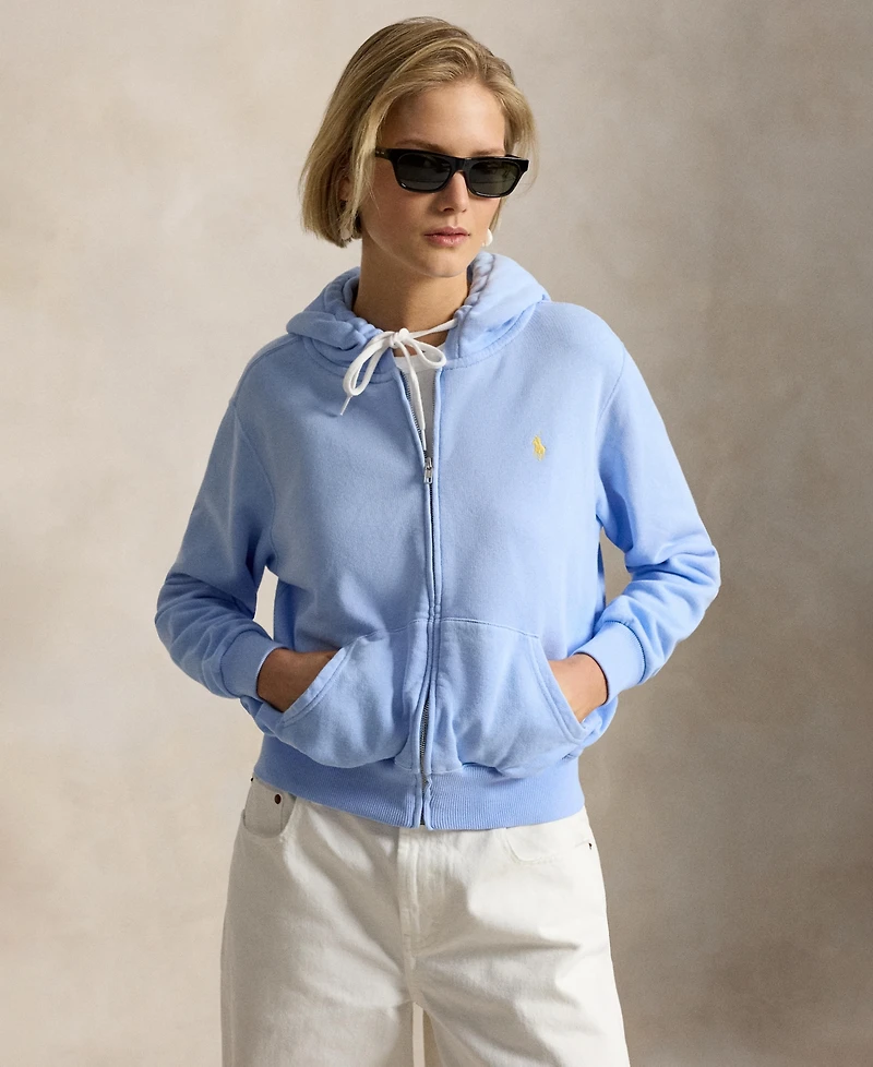 Polo Ralph Lauren Women's Full-Zip Drawstring Hoodie