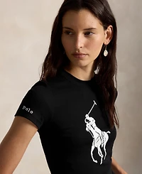 Polo Ralph Lauren Women's Slim Fit Crewneck Short-Sleeve T-Shirt