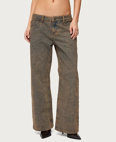 Edikted Women's Ace Relaxed Jeans