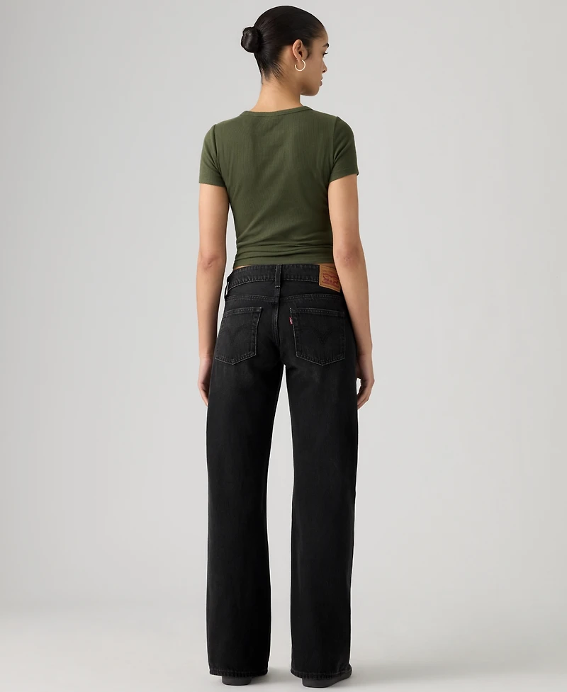 Levi's Women's Super-Low Double-Button Relaxed-Fit Denim Jean
