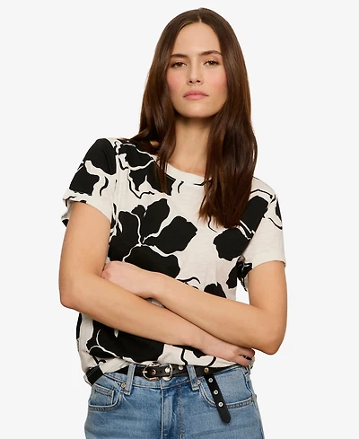 Sanctuary Petite Crewneck Short-Sleeve T-Shirt