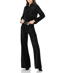 Ivonne Women's High Shine Biker Jacket