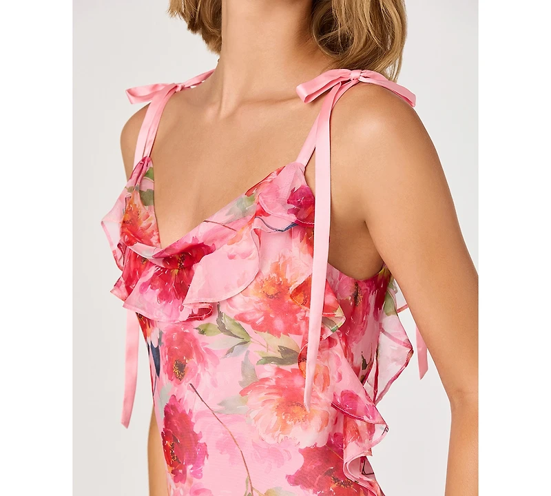 Astr the Label Women's Nissa Round Neck Dress