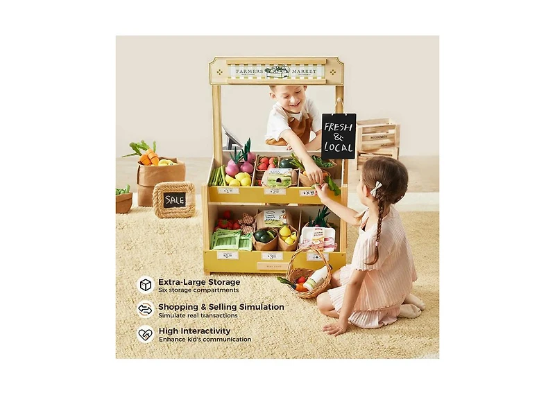 Tiny Land Kid's Grocery Store Playset