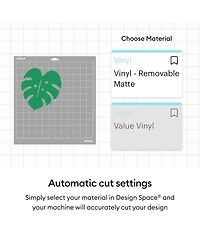 Cricut Removable Matte Value Vinyl