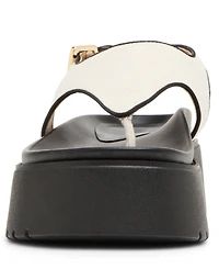 Steve Madden Women's Tabor Hooded Flatform Thong Sandals