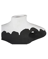 Phillips Collection Porcelain Wide Drip Vase