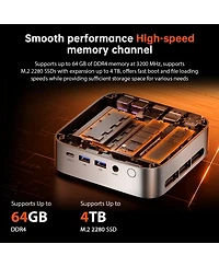 Acemagic K1 Amd Ryzen3 4300U Mini Pc,16GB Ram+1TB Ssd