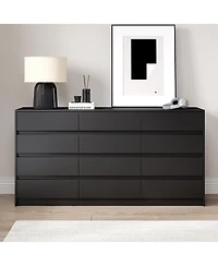 Homsee White Chest of Drawers for Home Storage with 12-Drawer